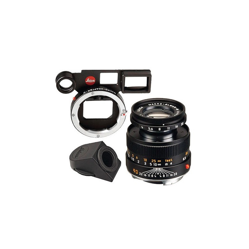 Leica Elmar-M 4.0/90mm Macro Set Black